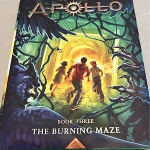 The Trials of Apollo: The Burning Maze book by Rick Riordan - great gift